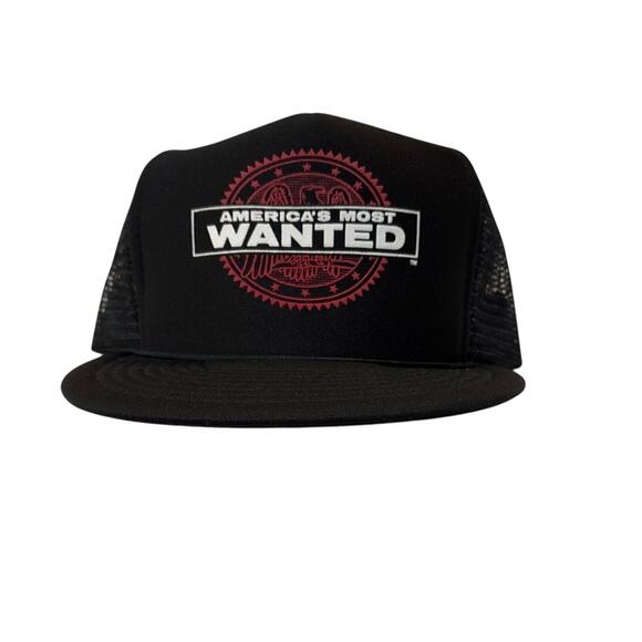 Vintage America’s Most Wanted Trucker Snapback Hat - Picture 1 of 4